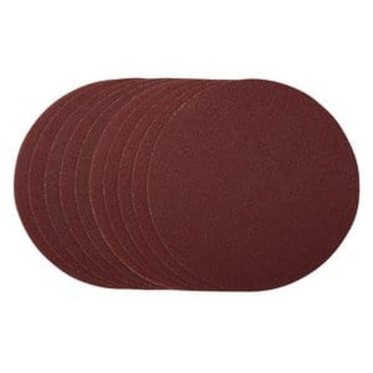 Draper Draper Sanding Discs, 180Mm, Hook & Loop, 80 Grit, (Pack Of 10) Dr-55204