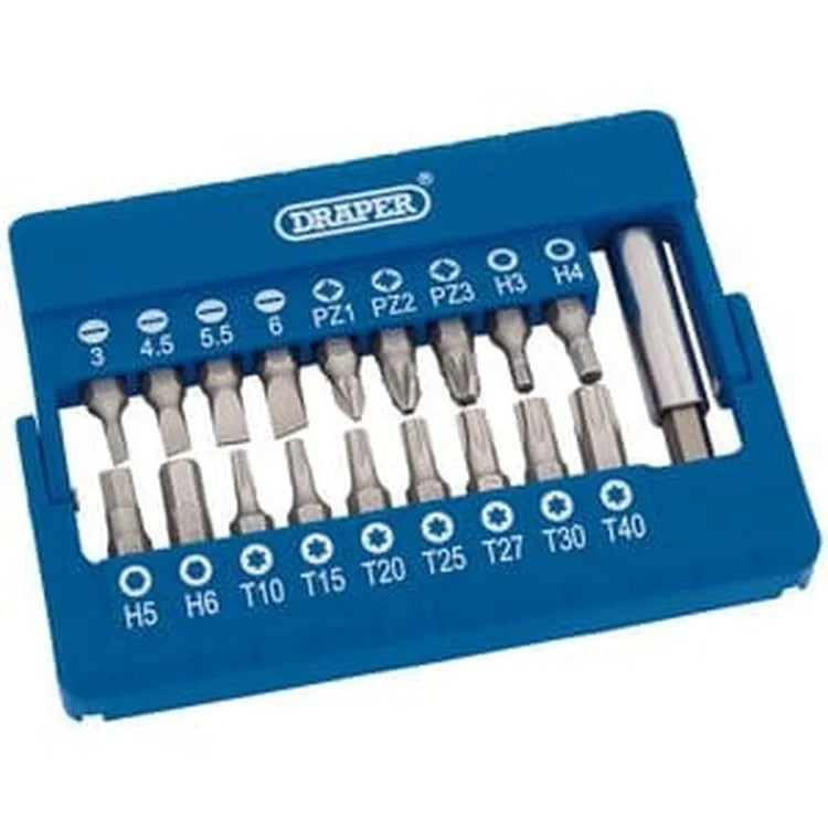 Draper Draper Screwdriver And Magnetic Bit Holder Set (19 Piece) Dr-82393