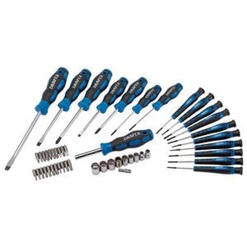 Draper Draper Screwdriver, Socket And Bit Set (49 Piece) Dr-20721