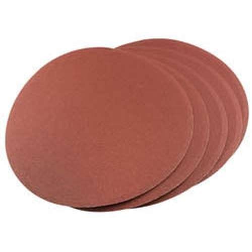 Draper Draper Self-Adhesive Aluminium Oxide Sanding Discs, 200Mm, 100 Grit (Pack Of 5) Dr-54679