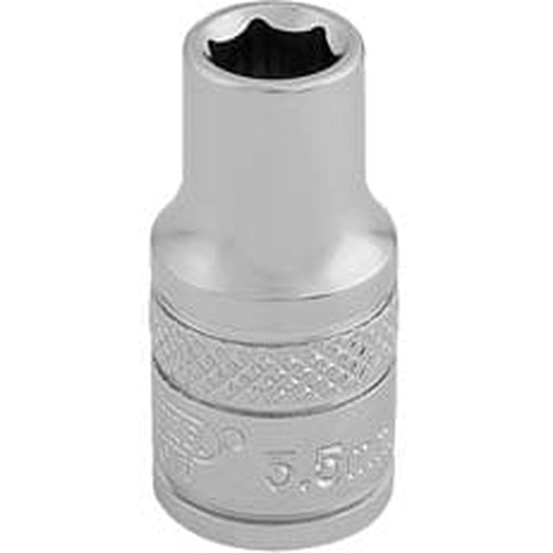 Draper Draper Socket, 1/4" Sq. Dr., 5.5Mm Dr-16509