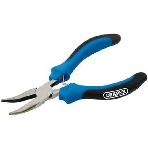 Draper Draper Soft Grip Bent Nose Mini Pliers, 125Mm Dr-12540