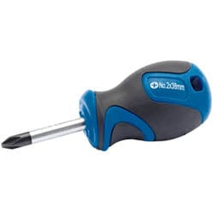 Draper Draper Soft Grip Cross Slot Screwdriver, No.2 X 38Mm Dr-50181