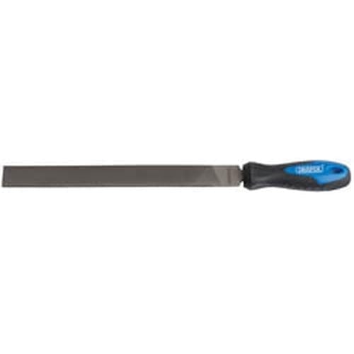 Draper Draper Soft Grip Engineer'S File Hand File And Handle, 250Mm Dr-00007