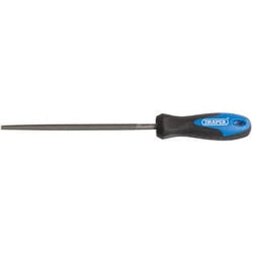 Draper Draper Soft Grip Engineer'S File Round File And Handle, 150Mm Dr-00012