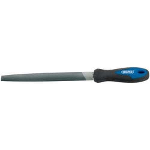 Draper Draper Soft Grip Engineer'S File Round File And Handle, 200Mm Dr-44954