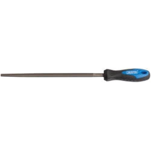 Draper Draper Soft Grip Engineer'S File Round File And Handle, 250Mm Dr-00013