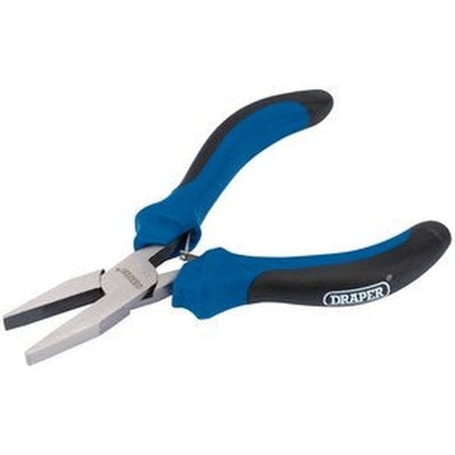 Draper Draper Soft Grip Flat Nose Mini Pliers, 115Mm Dr-12536