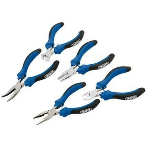 Draper Draper Soft Grip Mini Pliers Set (5 Piece) Dr-12544