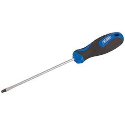 Draper Draper Soft Grip Plain Slot Screwdriver, 3.2 X 100Mm Dr-48920