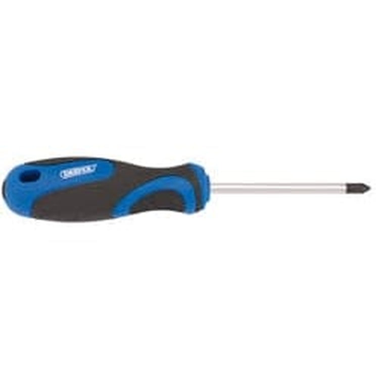 Draper Draper Soft Grip Pz Type Screwdriver, No.1 X 75Mm Dr-48926