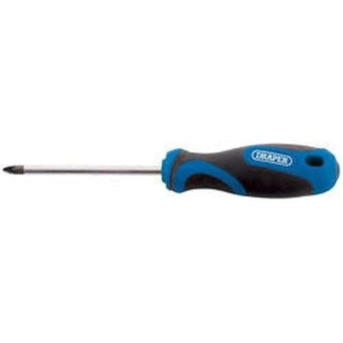 Draper Draper Soft Grip Pz Type Screwdriver, No.2 X 100Mm Dr-48928