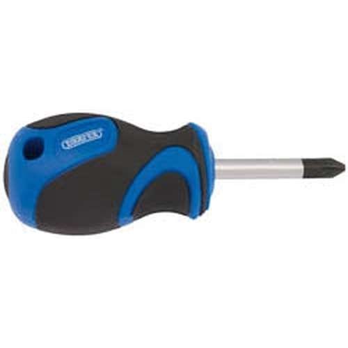 Draper Draper Soft Grip Pz Type Screwdriver, No.2 X 38Mm Dr-48929