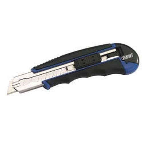 Draper Draper Soft Grip Retractable Segment Blade Knife With 7 Segment Blade, 18Mm Dr-72144