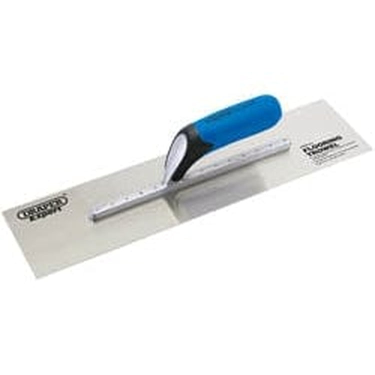 Draper Draper Soft Grip Stainless Steel Plastering Trowel, 455Mm Dr-82149