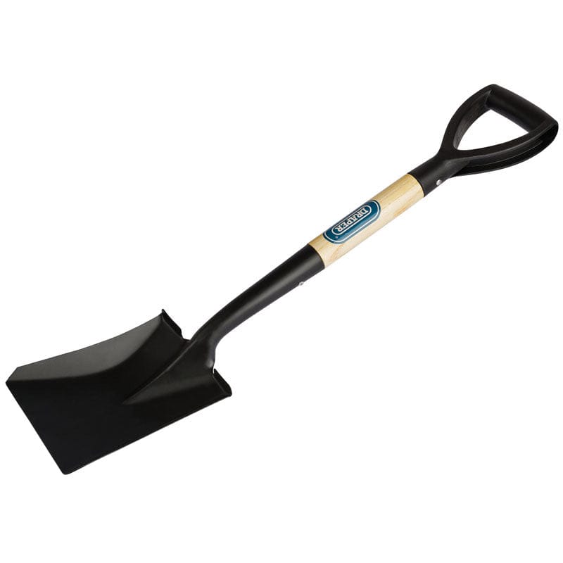 Draper Draper Square Mouth Mini Shovel Snow Scoop Wooden Shaft Digging Spade 15073