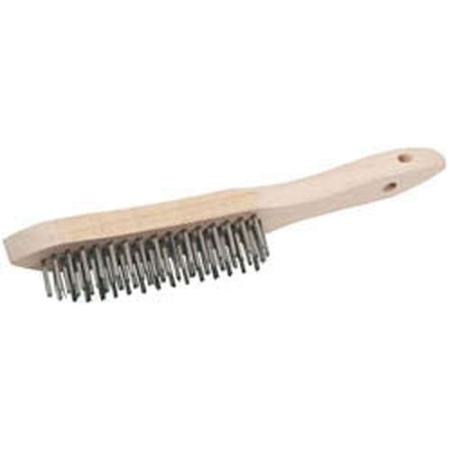 Draper Draper Stainless Steel 4 Row Wire Scratch Brush, 310Mm Dr-50931