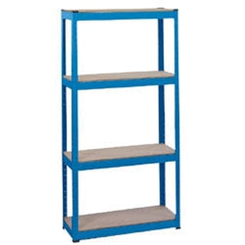 Draper Draper Steel Shelving Unit, 4 Shelves, L760 X W300 X H1520Mm Dr-21658