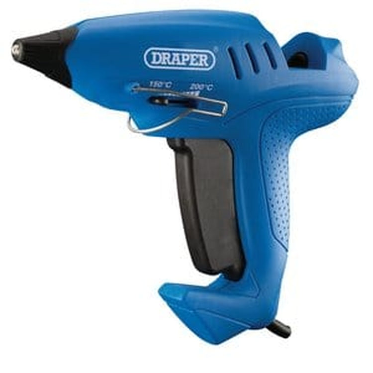 Draper Draper Storm Force Variable Heat Glue Gun, 400W, 6 X Glue Sticks Dr-83661