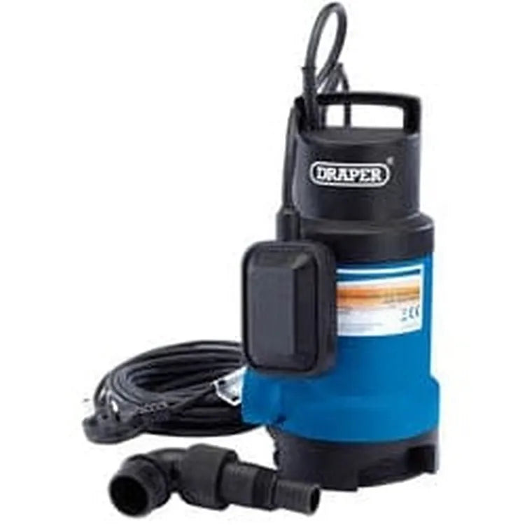 Draper Draper Submersible Dirty Water Pump With Float Switch, 166L/Min, 550W Dr-61621