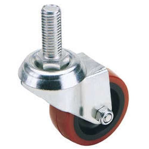 Draper Draper Swivel Bolt Fixing Polyurethane Wheel, 50Mm Diameter, S.W.L. 50Kg Dr-65510