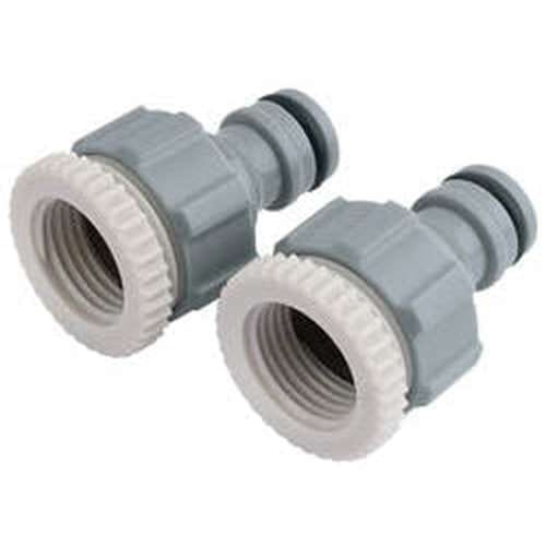 Draper Draper Tap Connectors, 1/2" And 3/4" (Pack Of 2) Dr-25907