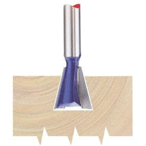 Draper Draper Tct Router Bit, 1/4" Dovetail, 14Mm Diameter Dr-75346