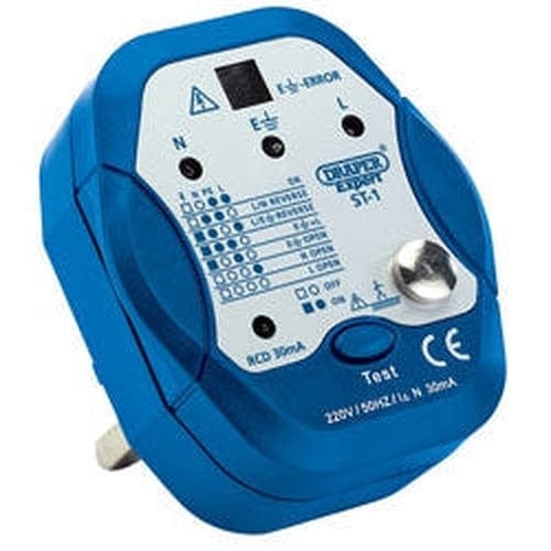 Draper Draper Tester, 13A Socket Dr-22278