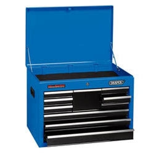 Draper Draper Tool Chest, 10 Drawer, 26" Dr-14937