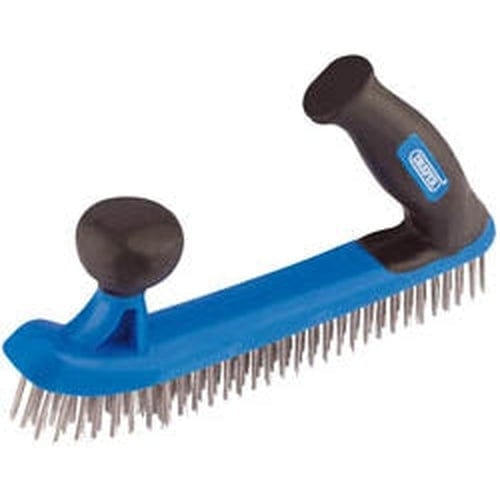 Draper Draper Two Handle Wire Brush, 235Mm Dr-17188