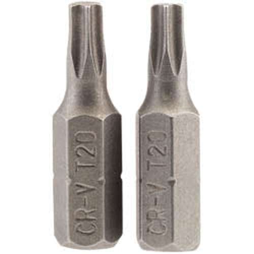 Draper Draper Tx-Star Insert Bit, 1/4" Hex, 25Mm Long, T20 (Pack Of 2) Dr-66430