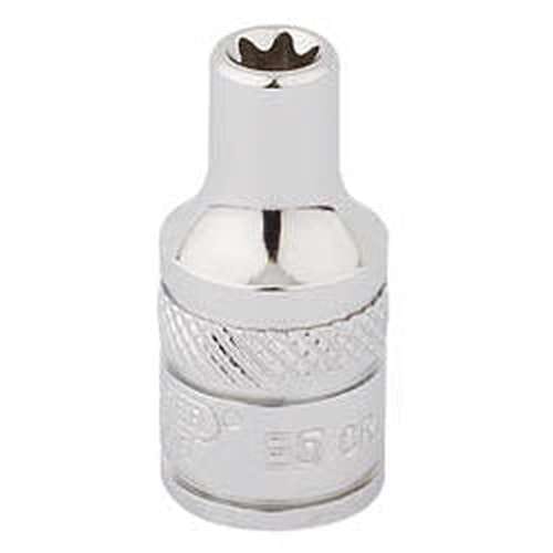 Draper Draper Tx-Star Socket, 1/4" Sq. Dr., E5 Dr-34052