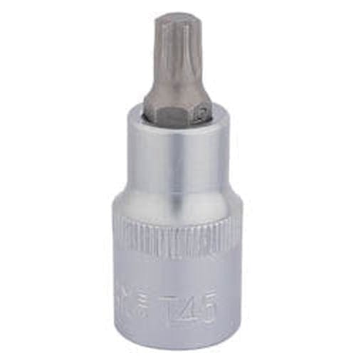 Draper Draper Tx-Star Socket Bit, 1/2" Sq. Dr., T45 X 55Mm Dr-16315