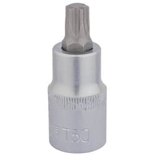 Draper Draper Tx-Star Socket Bit, 1/2" Sq. Dr., T50 X 55Mm Dr-16317