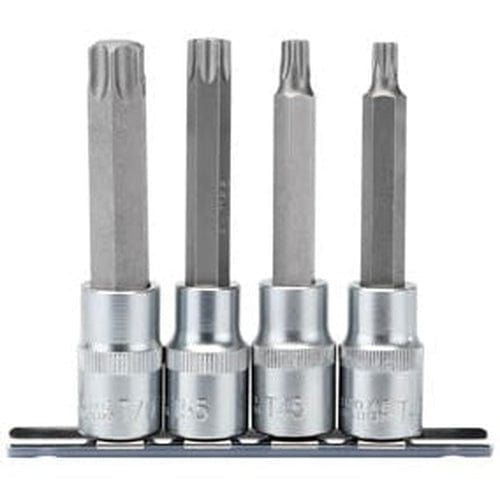 Draper Draper Tx-Star Socket Bit Set, 1/2" Sq. Dr. (4 Piece) Dr-16331