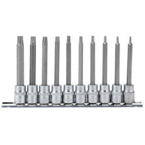 Draper Draper Tx-Star Socket Bit Set, 3/8" Sq. Dr., 100Mm (10 Piece) Dr-16310