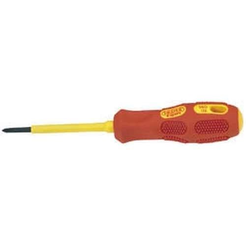 Draper Draper Vde Approved Fully Insulated Cross Slot Screwdriver, No.0 X 60Mm (Sold Loose) Dr-69224