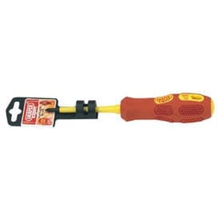 Draper Draper Vde Approved Fully Insulated Cross Slot Screwdriver, No.1 X 80Mm (Display Packed) Dr-69222