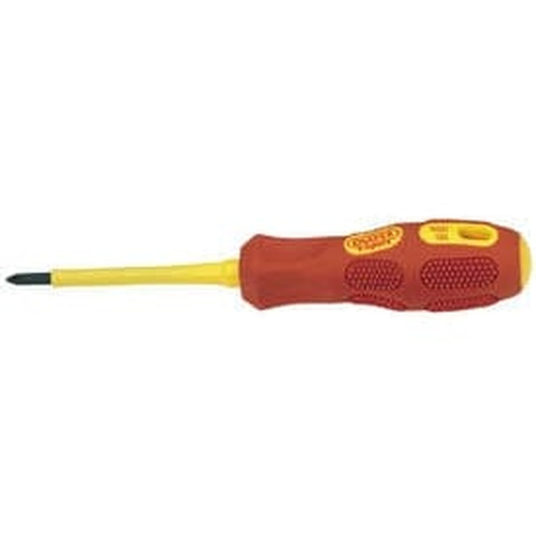 Draper Draper Vde Approved Fully Insulated Cross Slot Screwdriver, No.1 X 80Mm (Sold Loose) Dr-69225