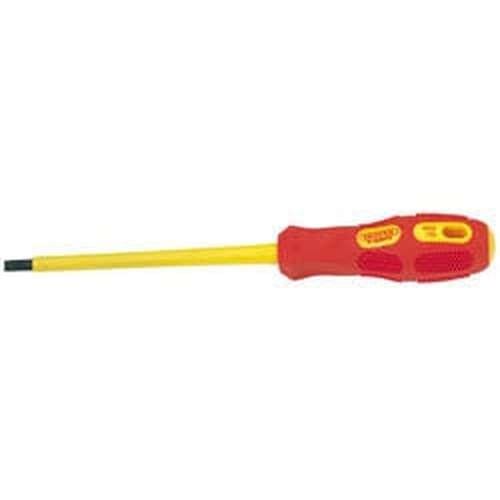 Draper Draper Vde Approved Fully Insulated Plain Slot Screwdriver, 5.5 X 125Mm (Sold Loose) Dr-69219