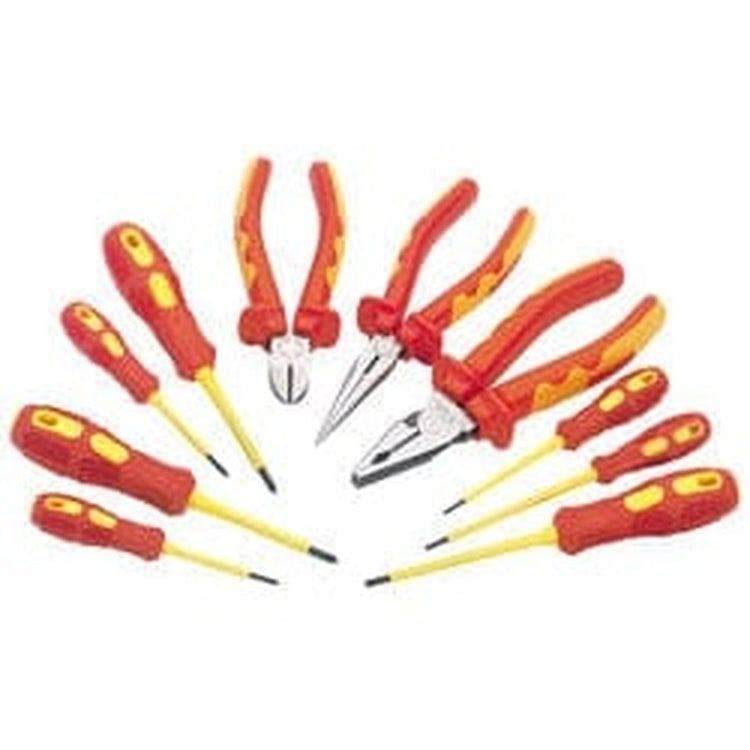 Draper Draper Vde Approved Fully Insulated Pliers And Screwdriver Set (10 Piece) Dr-71155