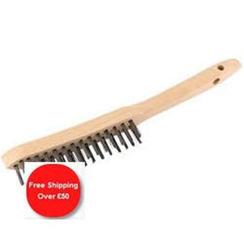 Draper Draper Wire Scratch Brush, 2 Row, 290Mm Dr-50934