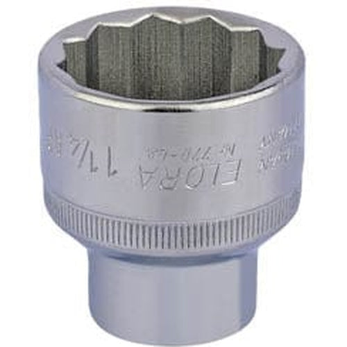 Draper Elora Elora Bi-Hexagon Socket, 1/2" Sq. Dr., 1.1/4" Dr-24517