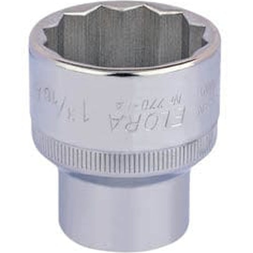 Draper Elora Elora Bi-Hexagon Socket, 1/2" Sq. Dr., 1.3/16" Dr-24509