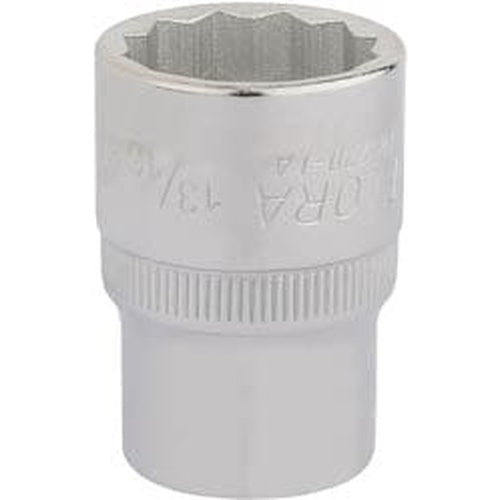 Draper Elora Elora Bi-Hexagon Socket, 1/2" Sq. Dr., 13/16" Dr-24434