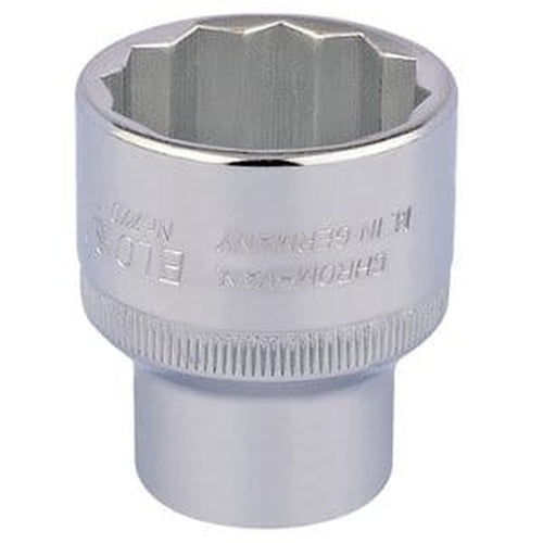 Draper Elora Elora Bi-Hexagon Socket, 1/2" Sq. Dr., 30Mm Dr-24757