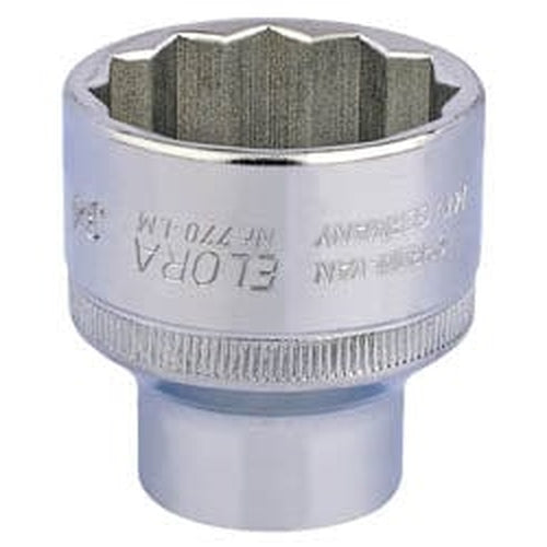 Draper Elora Elora Bi-Hexagon Socket, 1/2" Sq. Dr., 34Mm Dr-15289