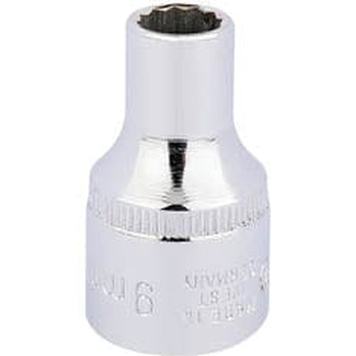 Draper Elora Elora Bi-Hexagon Socket, 1/2" Sq. Dr., 9Mm Dr-24541