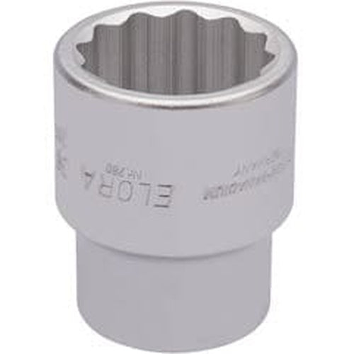 Draper Elora Elora Bi-Hexagon Socket, 1" Sq. Dr., 1.1/2" Dr-53053