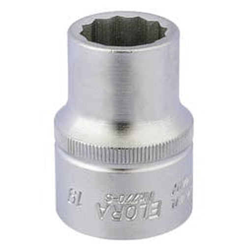 Draper Elora Elora Bi-Hexagon Socket, 3/4" Sq. Dr., 19Mm Dr-00682